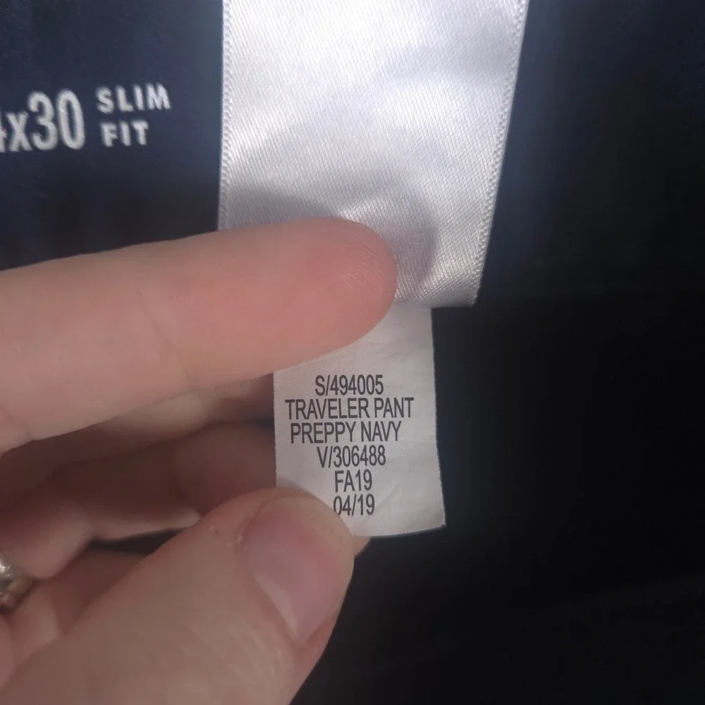 Banana Republic Jeans Mens 34x30 Traveler Pant Slim‎ Fit Cotton Stretch Denim